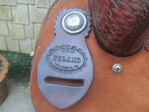 John Piland Cutting Saddle