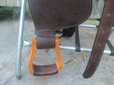 Crates Team Roping Saddle Model 417