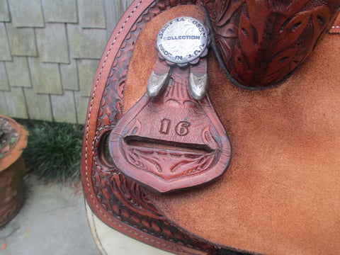 Martha Josey Hiphugger Barrel Saddle