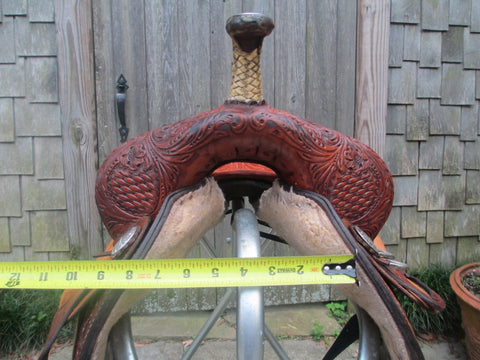 Martha Josey Hiphugger Barrel Saddle