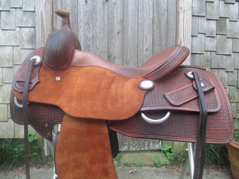 Live Oak Cowhorse Saddle Built By Mike Anders