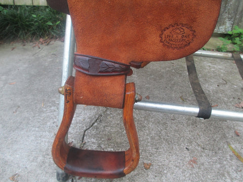Live Oak Cowhorse Saddle Built By Mike Anders