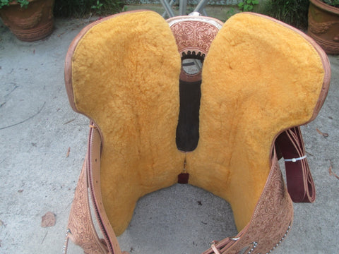 Harris Show Saddle With Silver Horn LIKE NEW