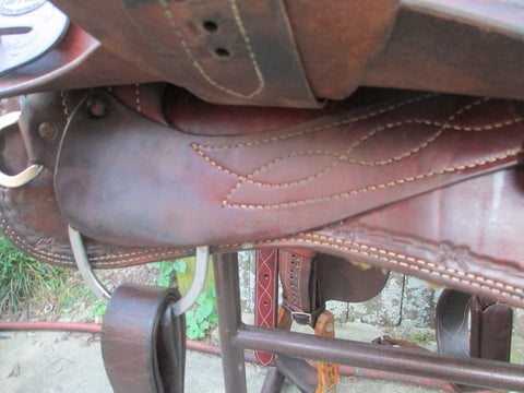 Tim Piland Cutting Saddle