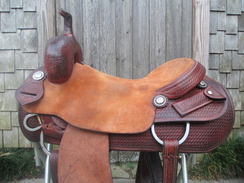 M L Leddy Cutting Saddle