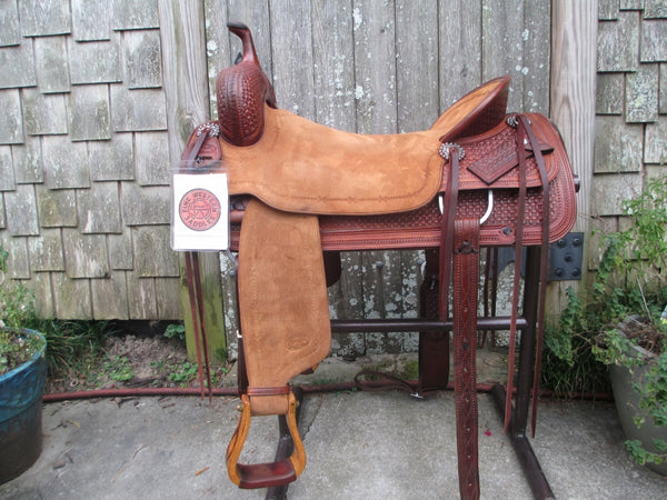 Calvin Allen Cutting Saddle - Fine Western Saddles