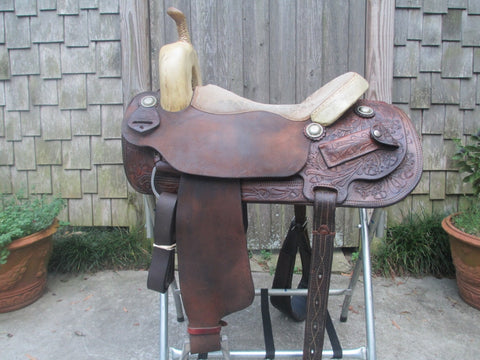 Calvin Allen Cutting Saddle
