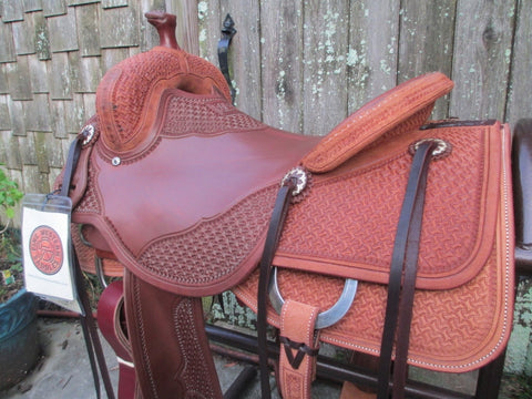 New Jeff Smith Cowhorse Saddle