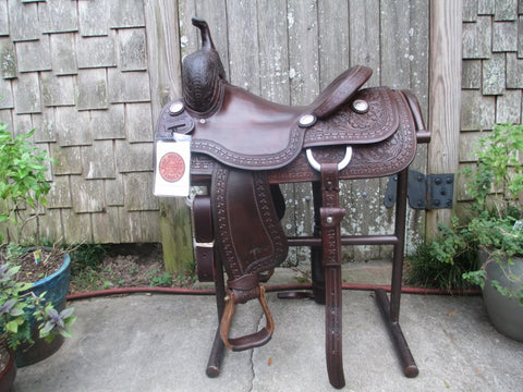 Sean Ryon Cutting Saddle Built By Paul Garcia