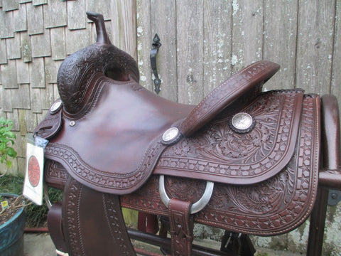 Sean Ryon Cutting Saddle Built By Paul Garcia