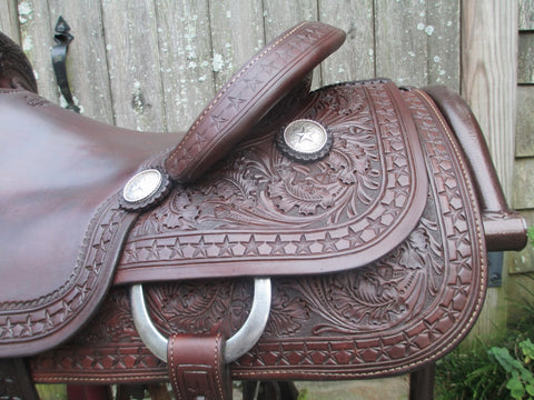 Sean Ryon Cutting Saddle Built By Paul Garcia