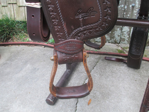 Sean Ryon Cutting Saddle Built By Paul Garcia