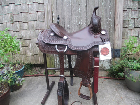 Sean Ryon Cutting Saddle Built By Paul Garcia