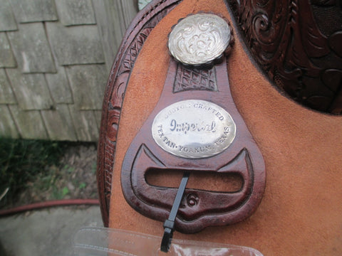 Tex Tan Imperial Cutting Saddle