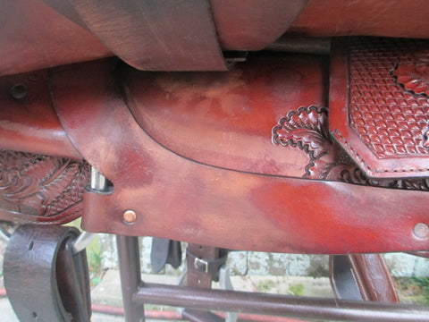 Tex Tan Imperial Cutting Saddle