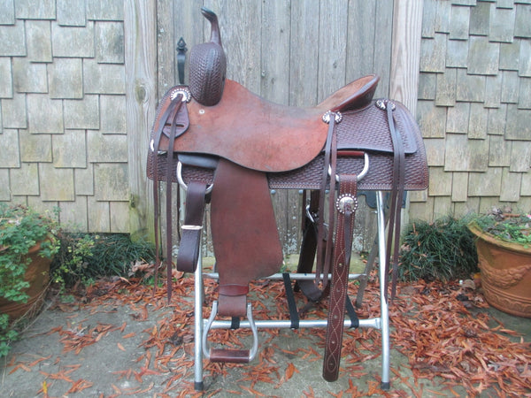 Ricky Green Cutting Saddle - Fine Western Saddles