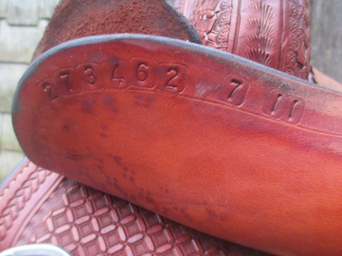 Martin Saddlery Sheri Cervi Crown C Barrel Saddle