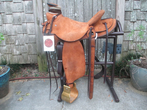 Frecker Wade Roping Saddle Ranch Saddle