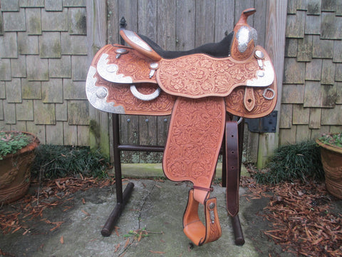 Bob's Show Reining Saddle (Never Been On A Horse)