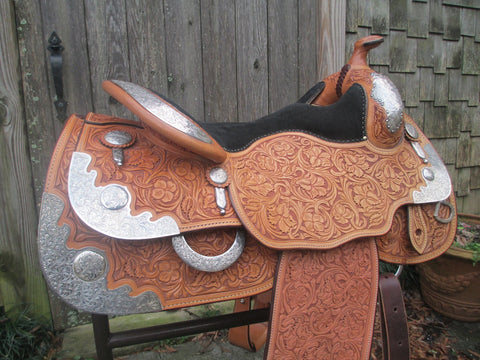 Bob's Show Reining Saddle (Never Been On A Horse)