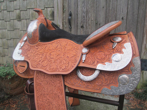 Bob's Show Reining Saddle (Never Been On A Horse)
