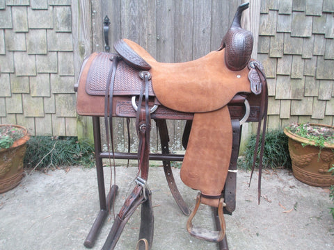 Joey Jemison Cutting Saddle Built By Michelle Liggett