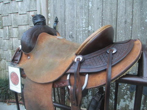 John Willemsma (L J Saddlery) Roping Saddle