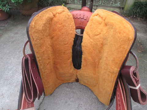 Lazy L (By Larry Coats) Team Roping Saddle (NEW)