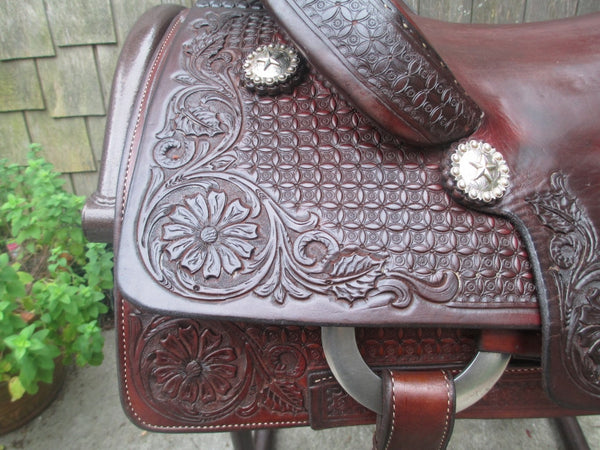 Jerry Shaw Cutting Saddle - Fine Western Saddles