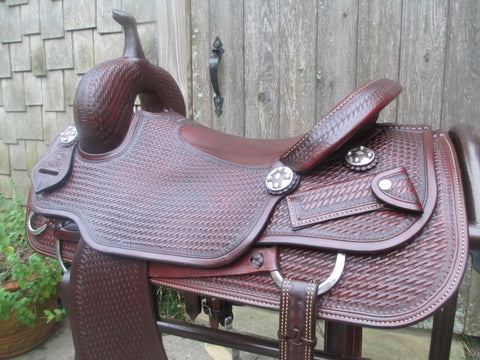 M L Leddy Cutting Saddle