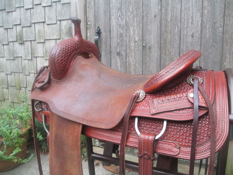 Calvin Allen Cutting Saddle