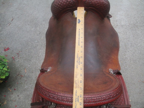 Calvin Allen Cutting Saddle