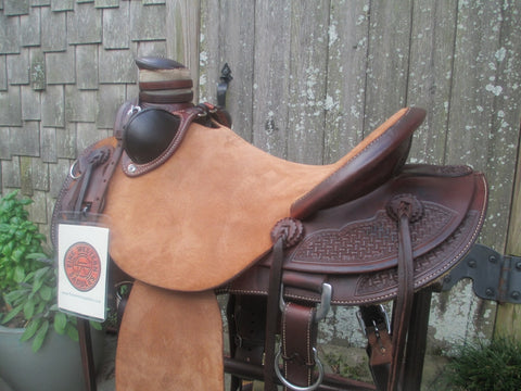 Used McCall Lady Wade Ranch, Roping Saddle