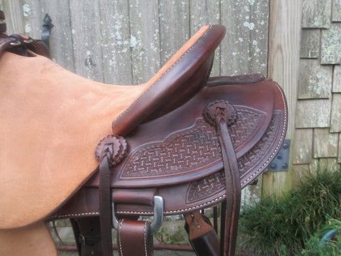 Used McCall Lady Wade Ranch, Roping Saddle