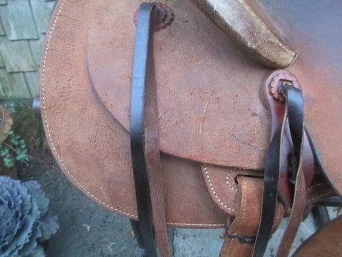 NRS Pro Series Ranch Saddle Roping Saddle