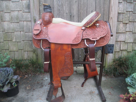 NRS Team Roping Saddle