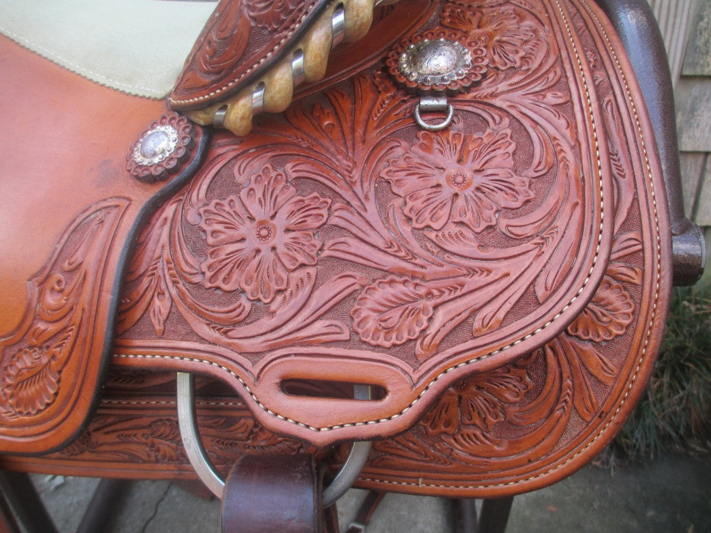 Nrs Roping Saddle NRS Team Roping Saddle - Fine Western Saddles