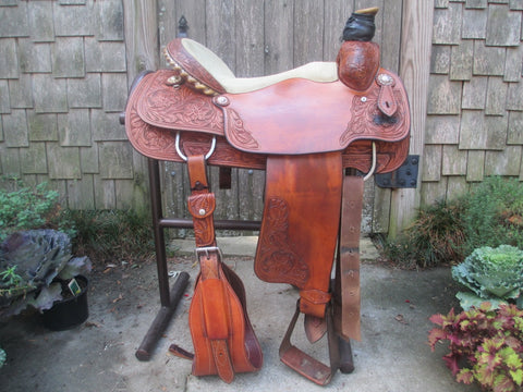 NRS Team Roping Saddle