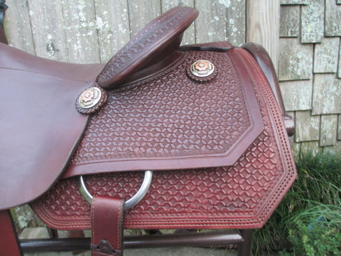 Used Valley View Cutting Saddle