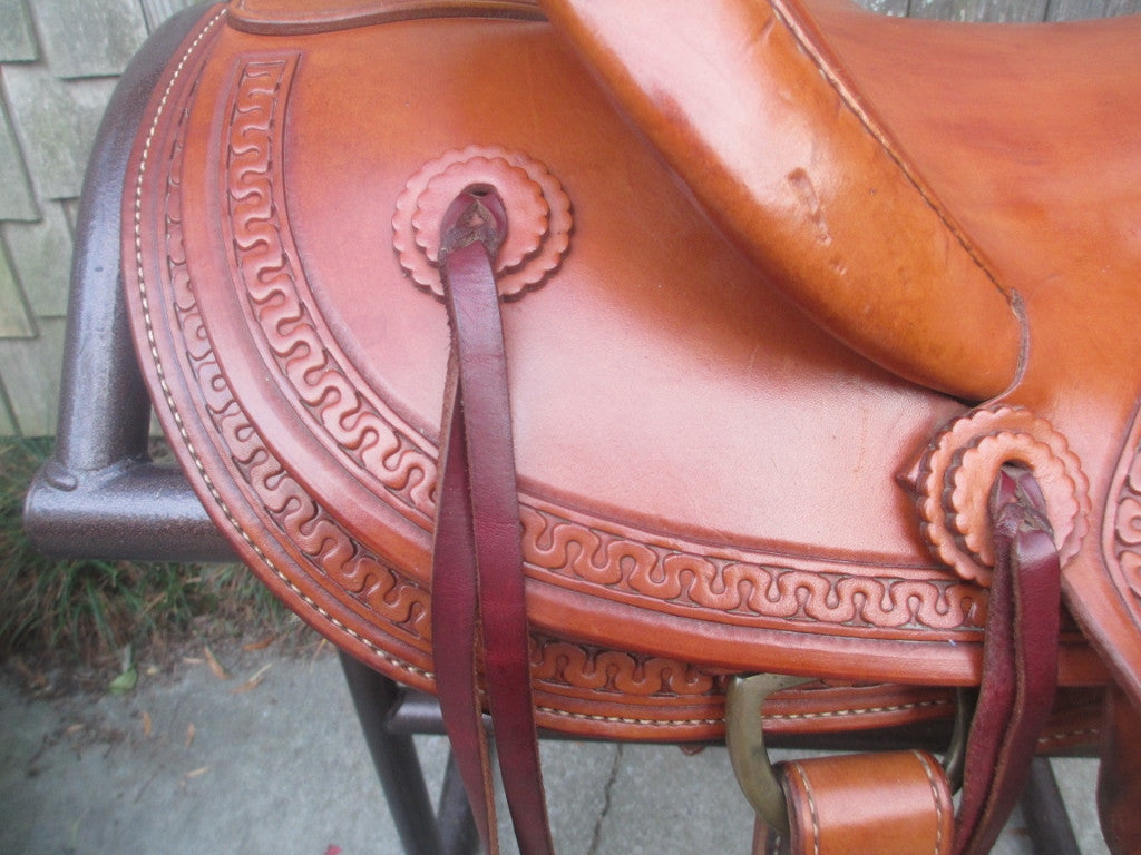 A Fork Premium Western Leather Wade Tree Roping Ranch Horse Saddles 10-18 A A Fork Premium Western Leather Wade Tree Roping Ranch Horse Saddles 10-18 A