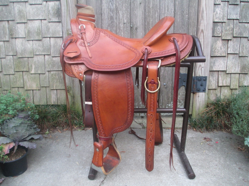 Selles de cheval Wade Tree A Fork Roping Ranch Work Cuir Selles de cheval Wade Tree A Fork Roping Ranch Work Cuir