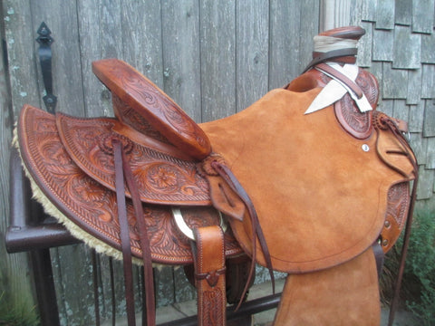 Paul Van Dyke Wade Roping Saddle Ranch Saddle