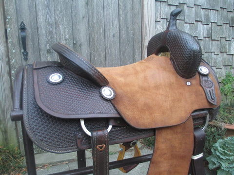 Live Oak Cutting Saddle Built By Mike Anders