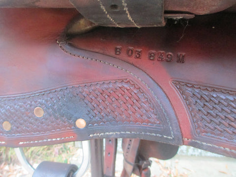 Bob's KR Reining Saddle