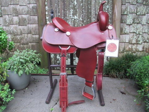 Used Roohide Brumby Cutting Saddle