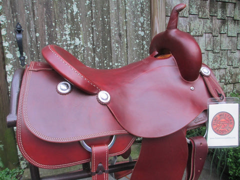 Used Roohide Brumby Cutting Saddle