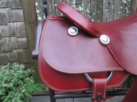 Used Roohide Brumby Cutting Saddle