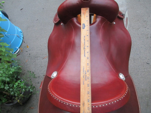 Used Roohide Brumby Cutting Saddle