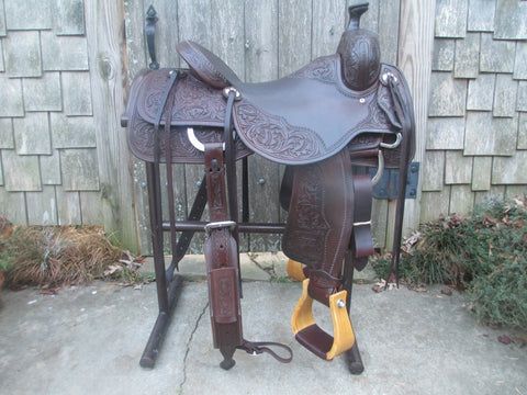 Jeff Smith Cowboy Collection Cowhorse Saddle