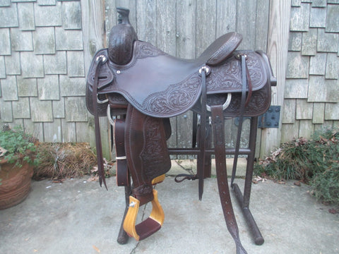 Jeff Smith Cowboy Collection Cowhorse Saddle